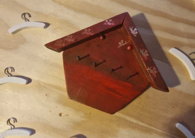 Petite maison en bois calendrier de l'avent