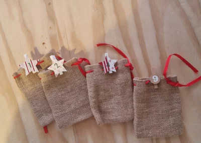 Pochon du calendrier de l'avent