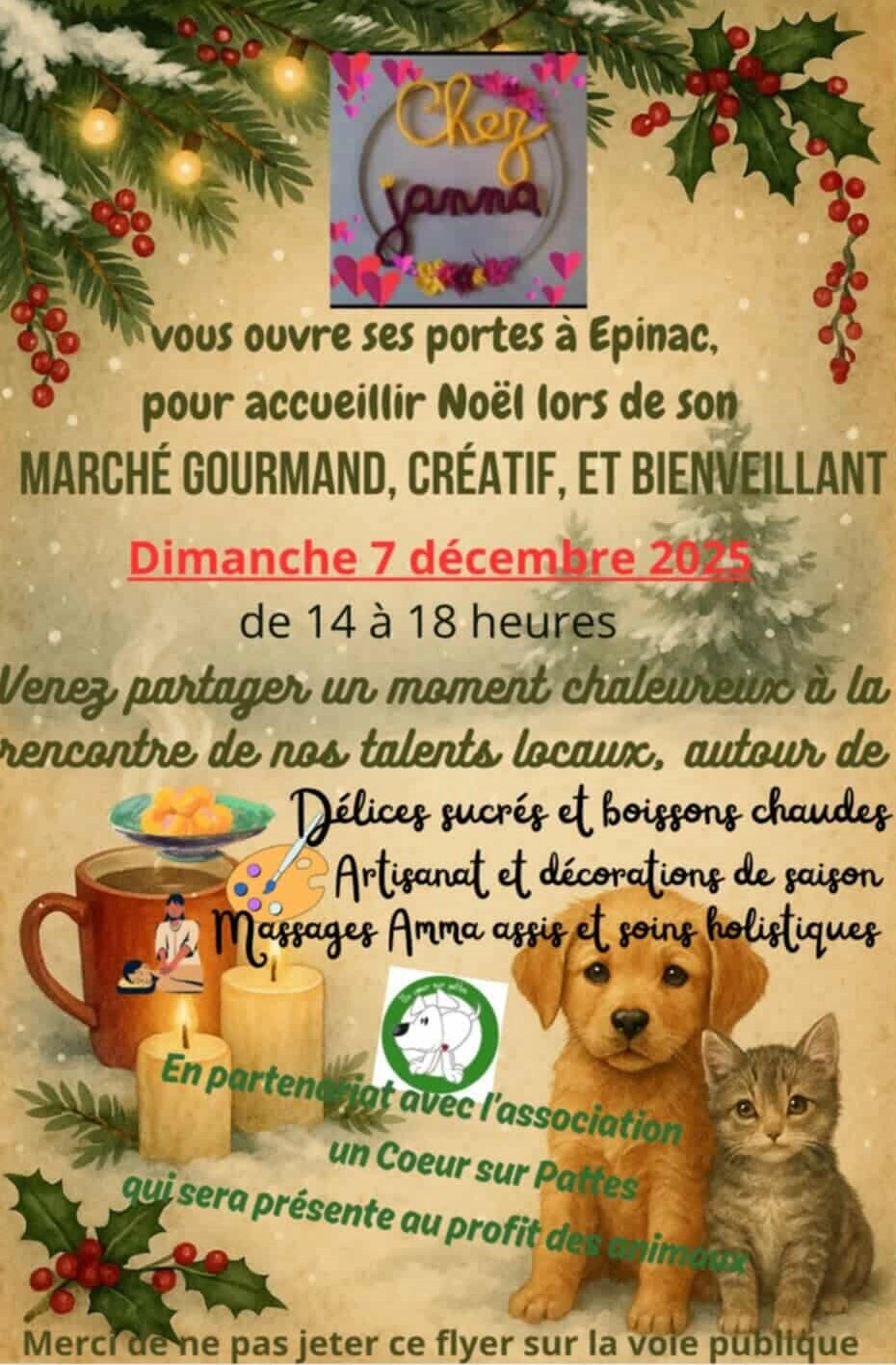 12-12-07 Affiche marche Noel Chez Janna