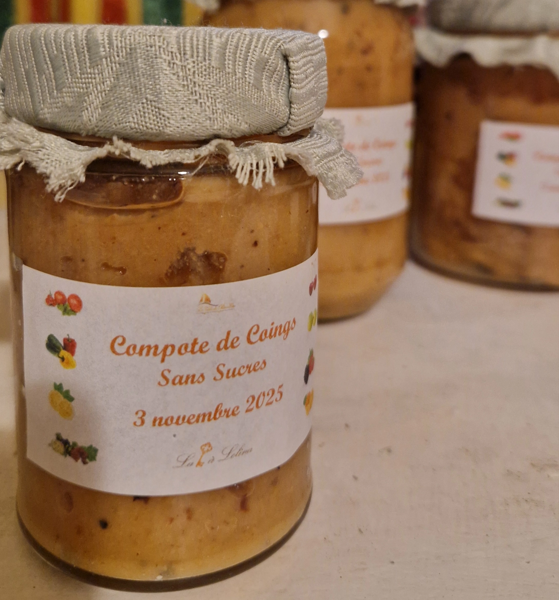 Compotes de Coings sans sucres