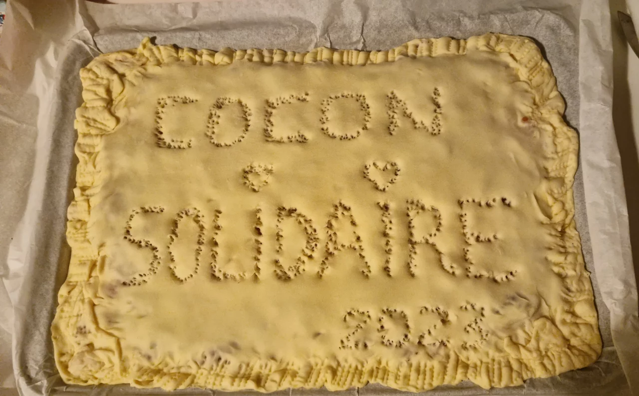 Tarte cocon solidaire