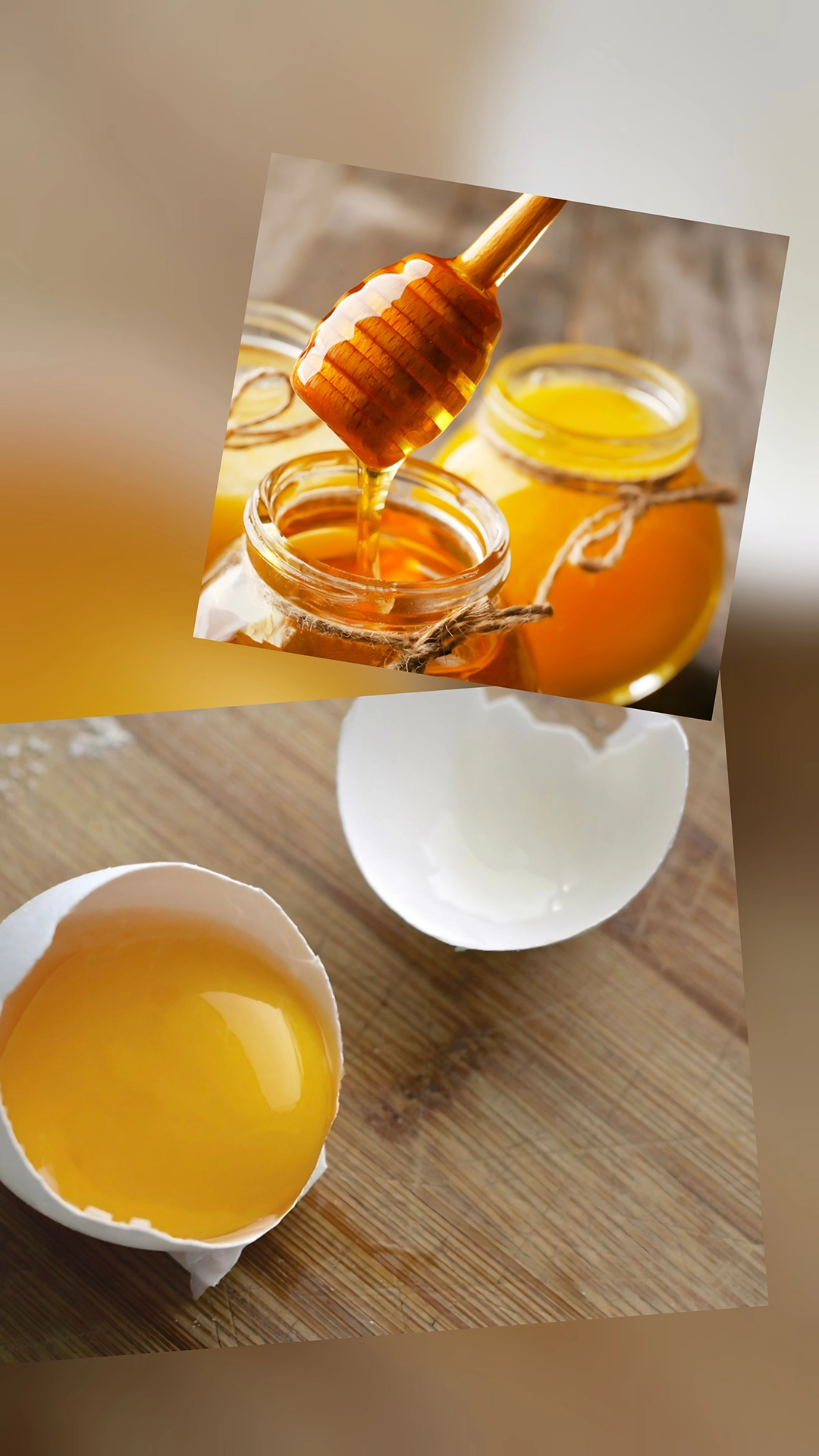 Les rituels essentiels-Le soin à l'œuf et au miel