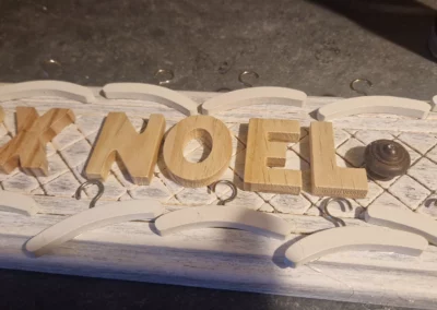 Zoom sur joyeux noël à droite