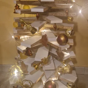 Mon 1er sapin de bois à Saint-Léger-du-Bois