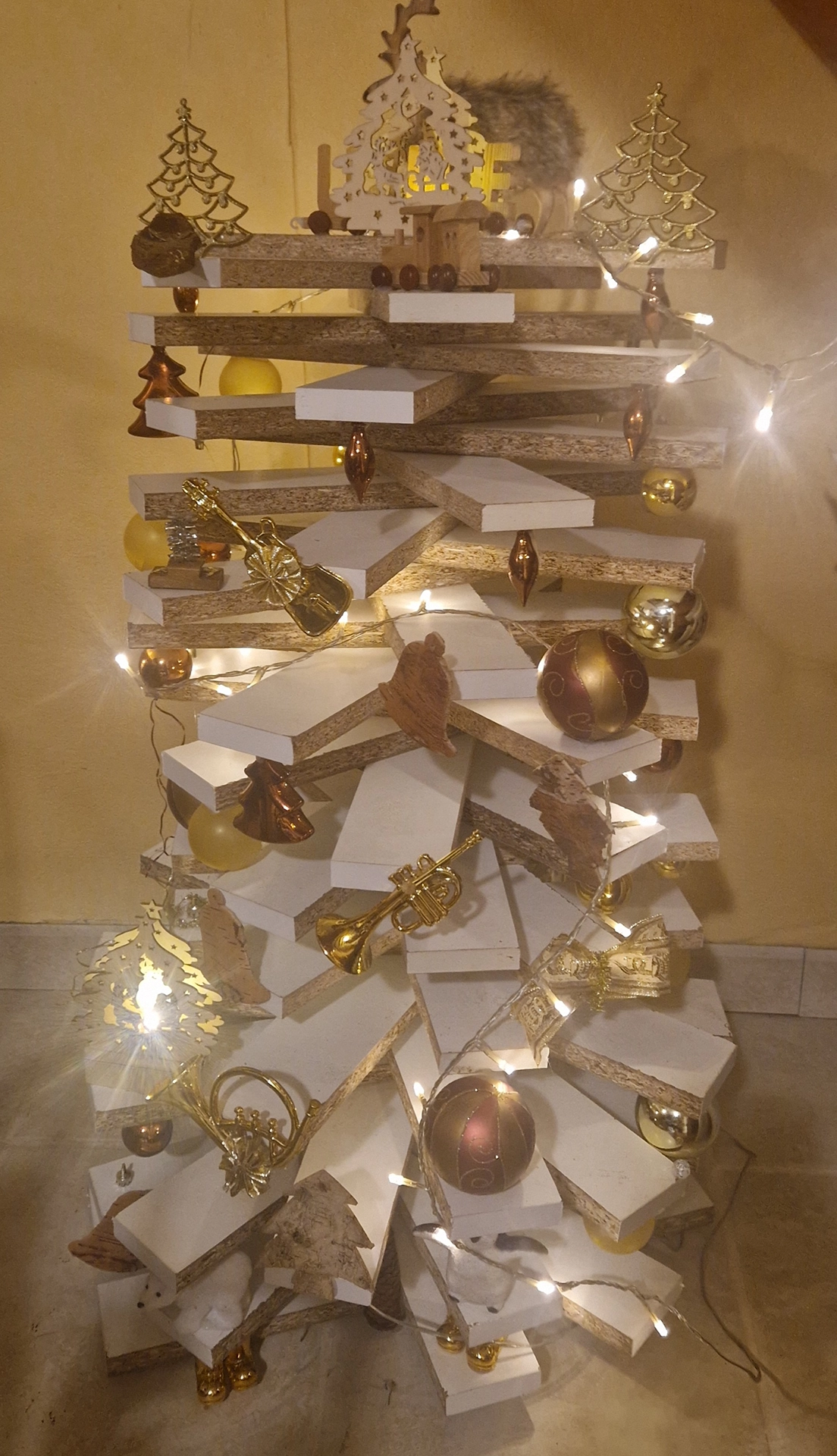 Mon 1er sapin de bois à Saint-Léger-du-Bois Mon 1er sapin de bois à Saint-Léger-du-Bois