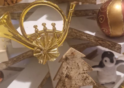 Sapin de Noel en bois décoration