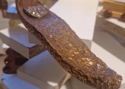 Zoom sur sapin en bois