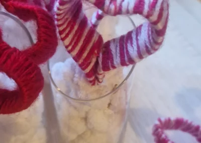 Âmour'Heureux coeurs rouge et blanc