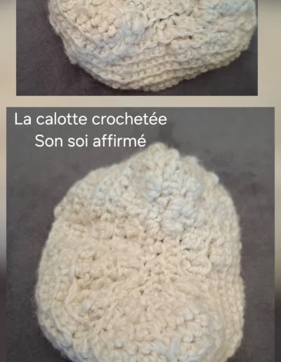 La calotte crochetée, son soi affirmé