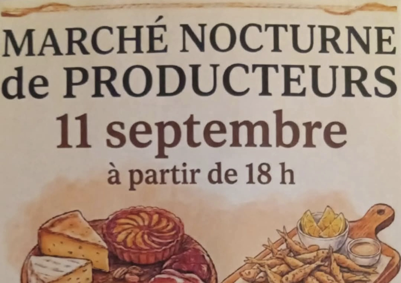 26-09-11 Affiche marche nocturne producteurs artisans vignette